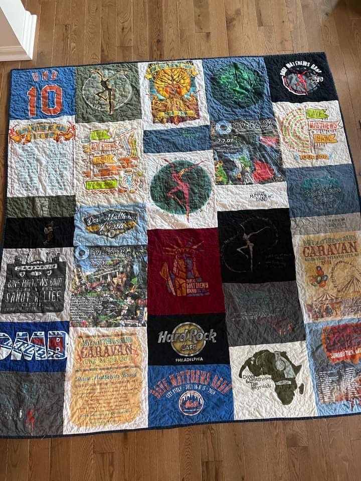 Classic Mosaic Style T-Shirt Quilt - Image 7