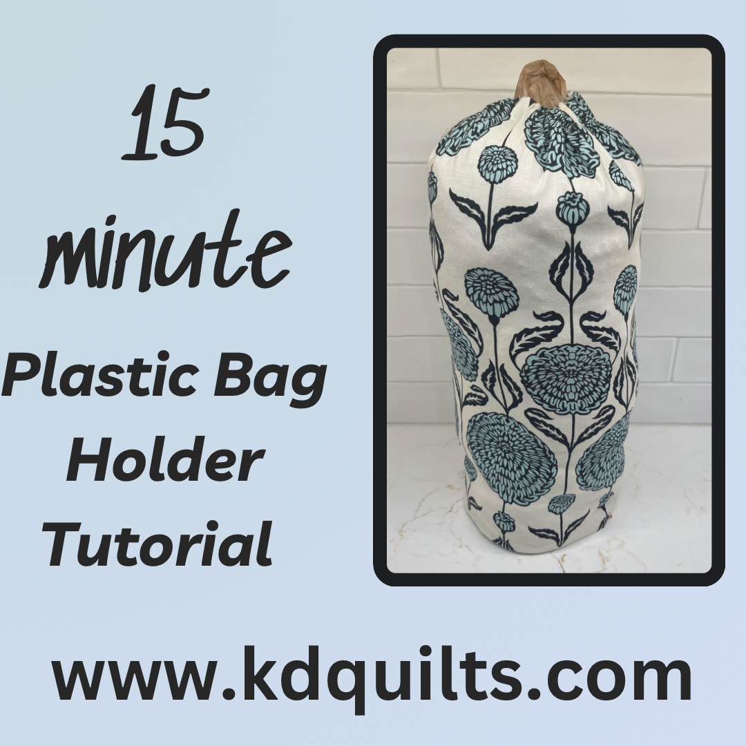 15 Minute Plastic Bag Holder Tutorial