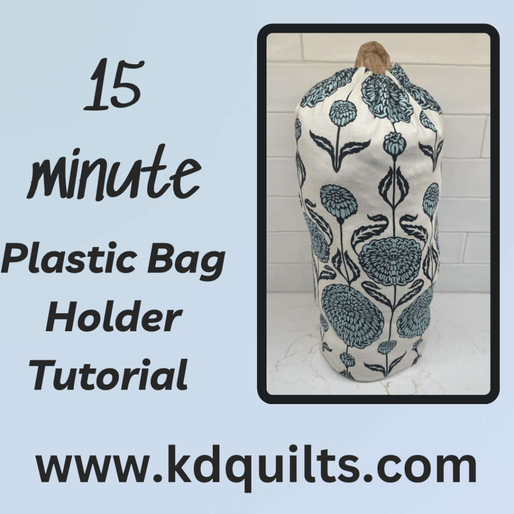 15 Minute Plastic Bag Holder&nbsp;Tutorial
