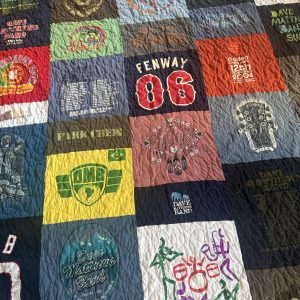 Mini/Throw Mosaic Style T-Shirt Quilt